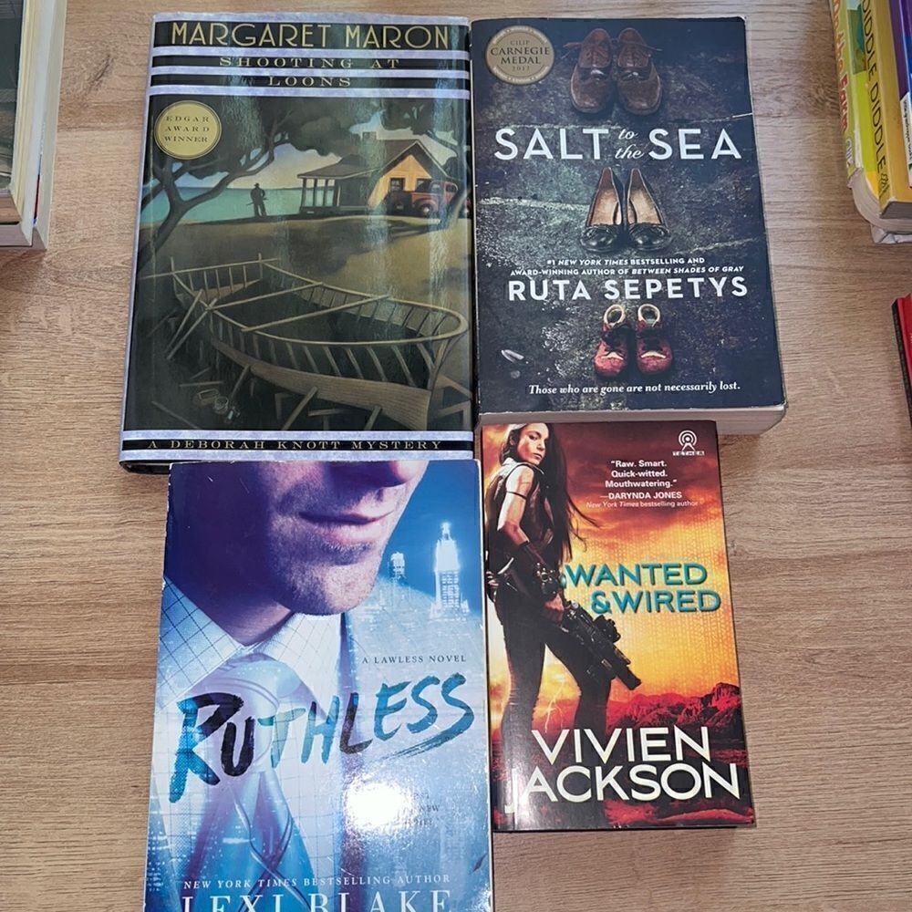 Bundle of  4 Adult Books